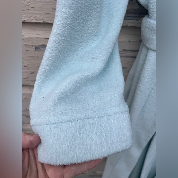 Miss Elaine Heavenly Bodies Plush Cozy Terry Cloth Midi Length Bath Robe Medium - Picture 5 of 7